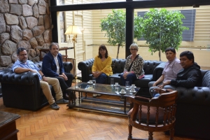 Alberto Bernis se reuni&oacute; con referentes dela CGT