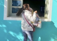 Programa "Comer en Casa": entrega de unidades alimentarias