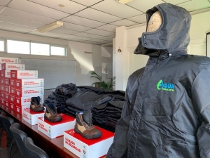 Agua Potable de Jujuy entreg&oacute; nueva indumentaria para los trabajadores de la empresa