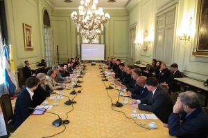 La Iglesia y el Gobierno se reunieron en la Casa Rosada por la visita de León XIV a la Argentina