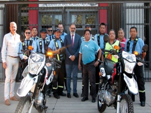 Tr&aacute;nsito sumo dos nuevas motos