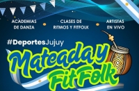 "Mateada y Fit Folk" en el Parque Urbano