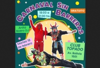 El martes 18, Carnaval sin Barreras 2025