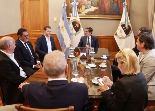 Sadir present&oacute; al operador internacional que desarrollar&aacute; la Zona Franca de La Quiaca