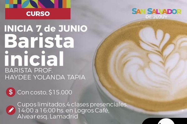 Invitan a participar de curso de barista nivel inicial