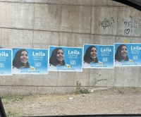 Repudian pegatinas pol&iacute;ticas en San Salvador de Jujuy