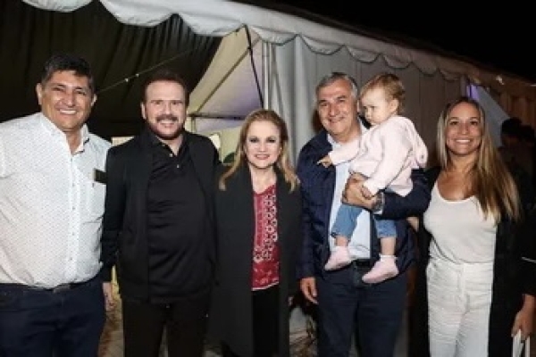 Morales estableci&oacute; una alianza con Santa Mar&iacute;a de Punilla para motorizar el turismo
