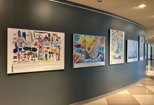 Juje&ntilde;a en exposici&oacute;n de arte infantil &ldquo;Pueblos pac&iacute;ficos&rdquo;