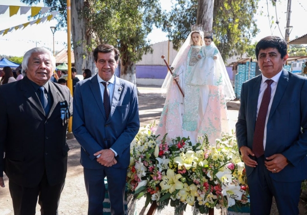 Sadir acompa&ntilde;&oacute; al pueblo de La Mendieta en su fiesta patronal