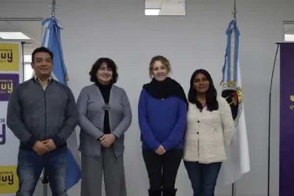 Equipo ministerial recibi&oacute; a la intendenta de Tilcara
