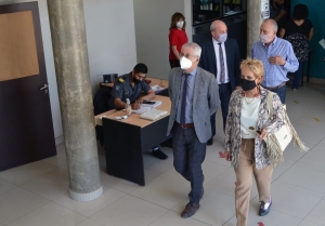 Jueces visitan Centro Judicial de Libertador