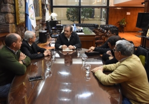 Situación tabacalera. Bernis recibió a dirigentes de la Cámara del Tabaco