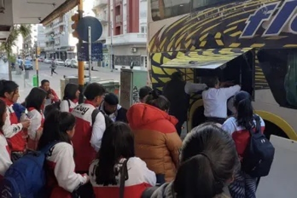 Juegos Nacionales Evita: Delegaci&oacute;n juje&ntilde;a lleg&oacute; a Mar del Plata