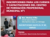Inscripci&oacute;n a cursos y capacitaciones en Centro de Formaci&oacute;n Profesional