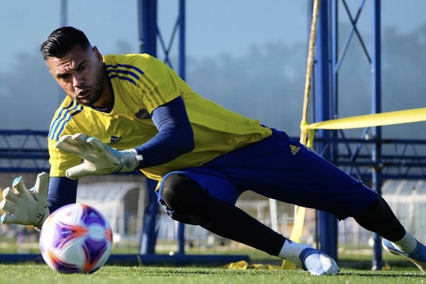 Boca: "Chiquito" Romero practic&oacute; con los titulares de cara a Everton