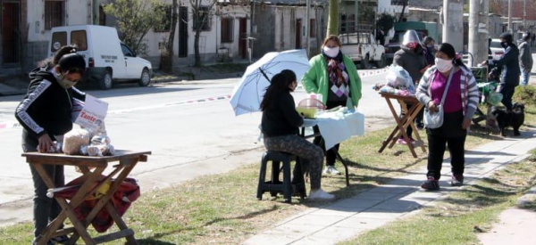 Comerciantes y econom&iacute;a popular en un a&ntilde;o at&iacute;pico