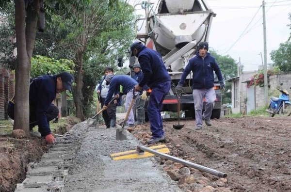 Obras Mixtas: Infraestructura urbana en Alto Comedero