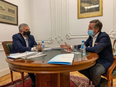 Morales pedir&aacute; cotizaci&oacute;n a la francesa Alstom por el tren de la Quebrada