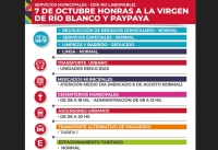 Servicios municipales por asueto del lunes 7