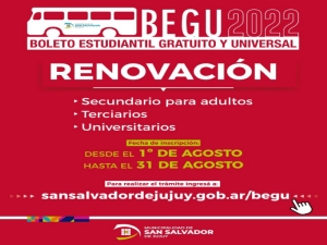 Anuncian renovaci&oacute;n del BEGU