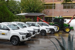 Nuevos vehículos y maquinaria para Vialidad