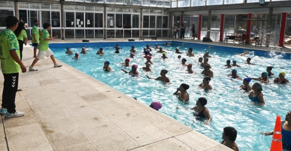 Agua Fitness en el Natatorio Municipal