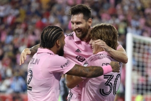 Messi debut&oacute; con gol y triunfo en la MLS ante New York Red Bull