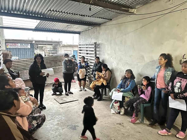 Alto Comedero: Charla de sensibilizaci&oacute;n y prevenci&oacute;n de la violencia hacia las mujeres