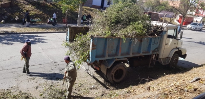 Trabajos en espacios verdes pr&oacute;ximos a finalizar