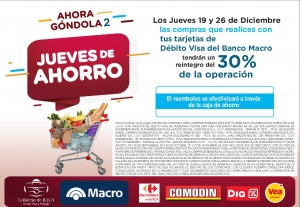 &ldquo;JUEVES DE AHORRO&rdquo; EN SUPERMERCADOS