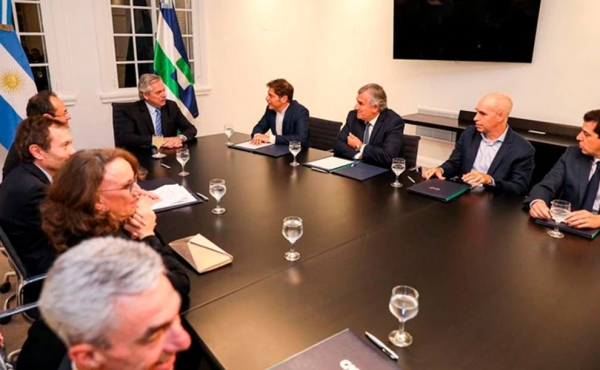 Cr&eacute;dito: Gerardo Morales se reuni&oacute; con Alberto Fernandez