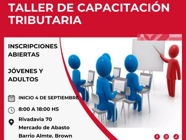 La Municipalidad brindar&aacute; un taller de Capacitaci&oacute;n Tributaria