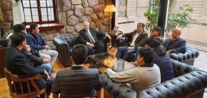 J&oacute;venes empresarios pymes se reunieron con el Vicegobernador de la Provincia