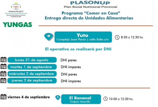 Plasonup para Yuto y el Bananal