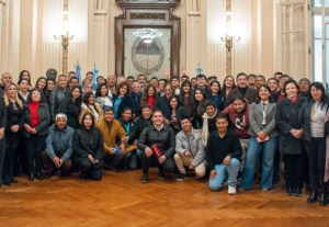 El Gobierno homenaje&oacute; a los periodistas en su d&iacute;a