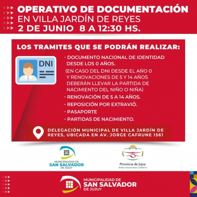 Operativo de documentaci&oacute;n en Reyes