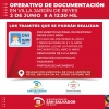 Operativo de documentaci&oacute;n en Reyes