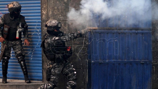 Gobierno ampli&oacute; la denuncia por el desv&iacute;o de material represivo a Bolivia