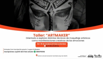 T&eacute;cnicas de maquillaje art&iacute;stico como expresi&oacute;n creativa
