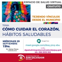 Taller sobre c&oacute;mo cuidar el coraz&oacute;n