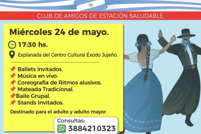 En la Semana de Mayo, llega una nueva edici&oacute;n de Patria Saludable