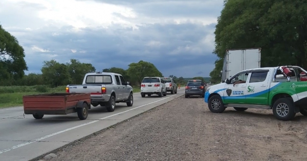 Nuevo puesto de control caminero en San Pedro