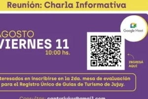 Charla informativa para Gu&iacute;as Id&oacute;neos de Turismo