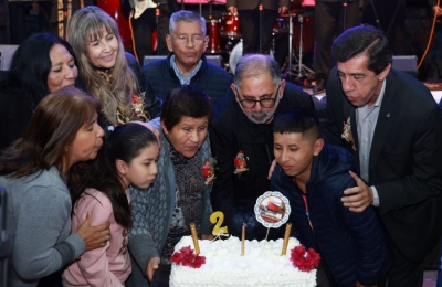 "Chuli" Jorge junto a Carlos Sadir participaron de los festejos del 69&deg; aniversario de M&ordm; Moreno