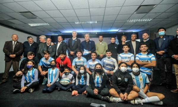 Morales present&oacute; el test match de Pumas frente a Escocia en Jujuy