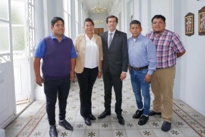 Carlos Sadir se reuni&oacute; con la intendenta de Humahuaca