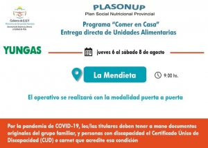 Entregan unidades alimentarias en la Mendieta