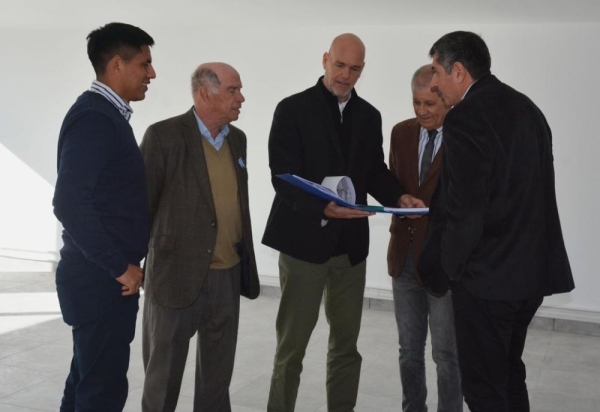 Jueces recorrieron  nuevo edifico judicial pr&oacute;ximo a inaugurarse