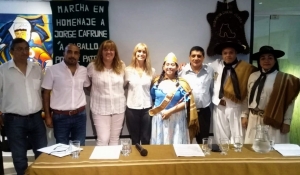 MARCHA &laquo;A CABALLO POR MI PATRIA&raquo; EN HOMENAJE A JORGE CAFRUNE