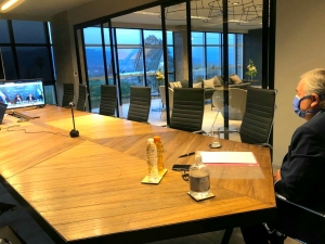 Morales particip&oacute; de la reuni&oacute;n con el presidente Fernandez